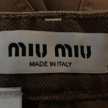 Miu Miu Skirt Brown — view 4