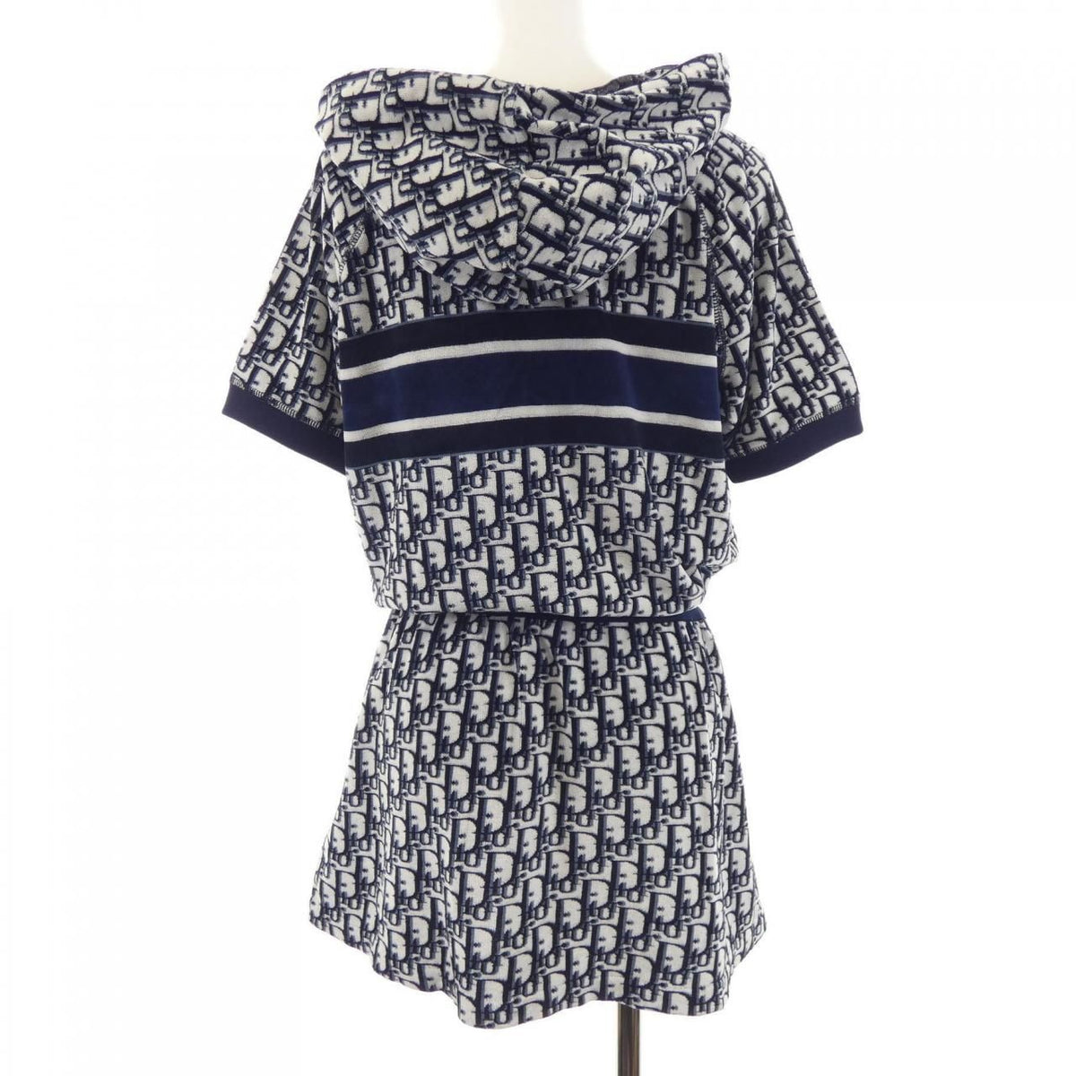 Dior Oblique Dress Navy — view 2