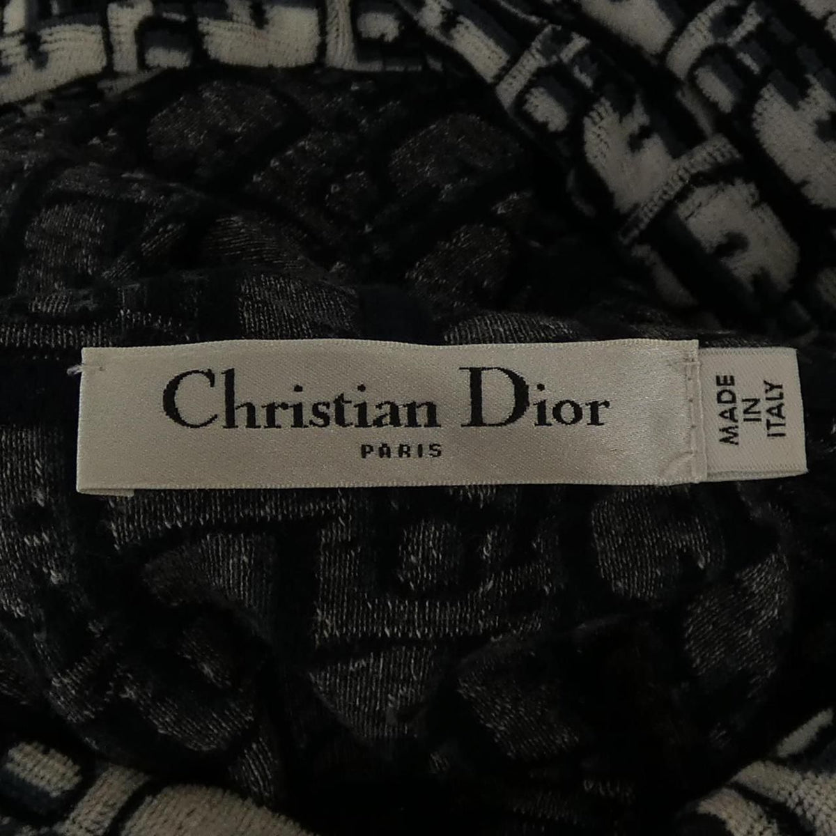 Dior Oblique Dress Navy — view 4