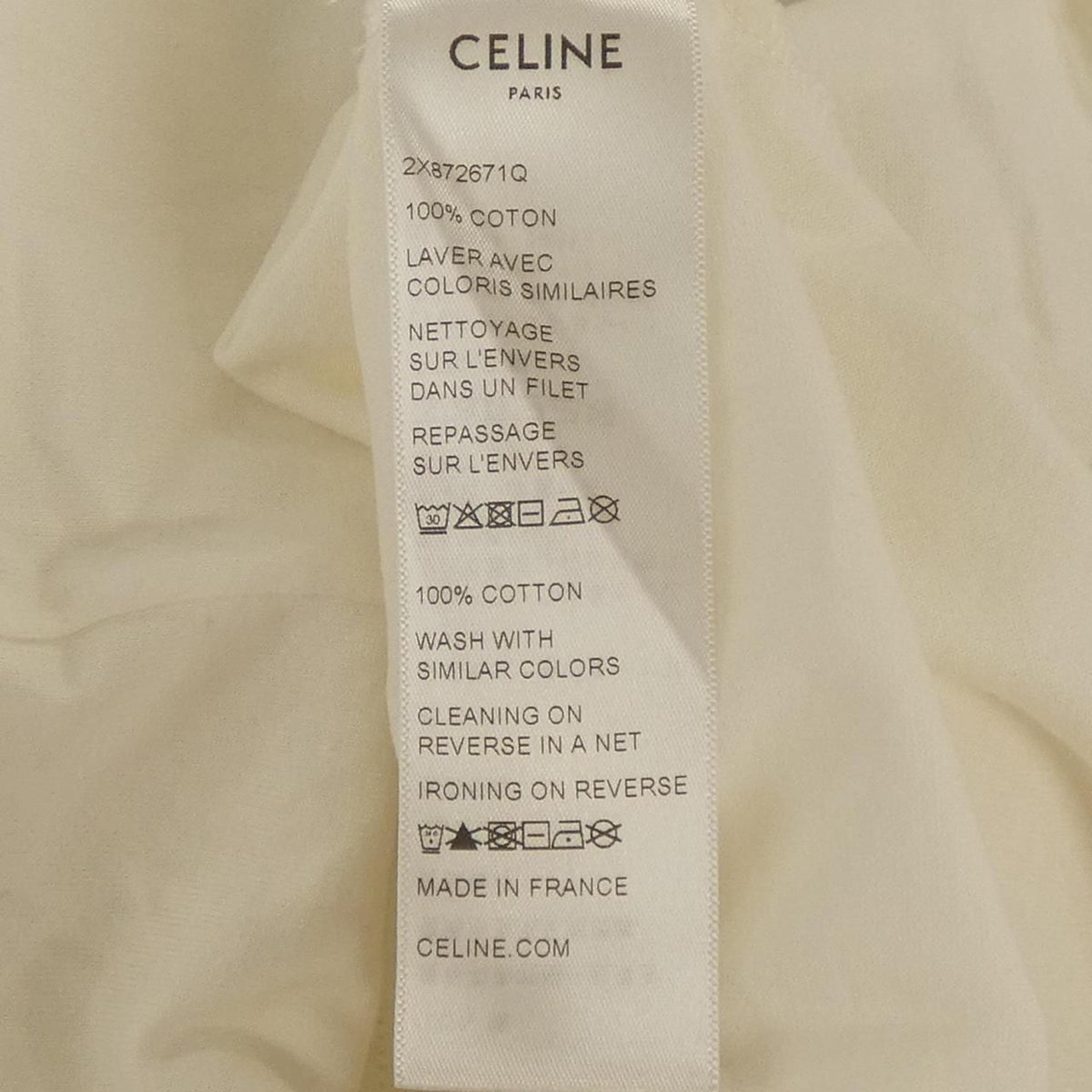 Celine Paris T-Shirt Triomphe — view 3