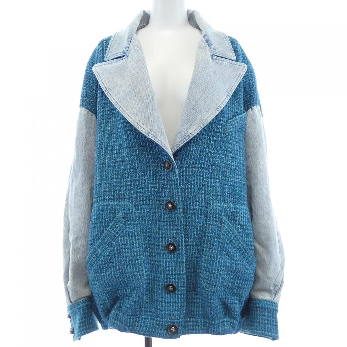 Chanel 22P Jacket Blue