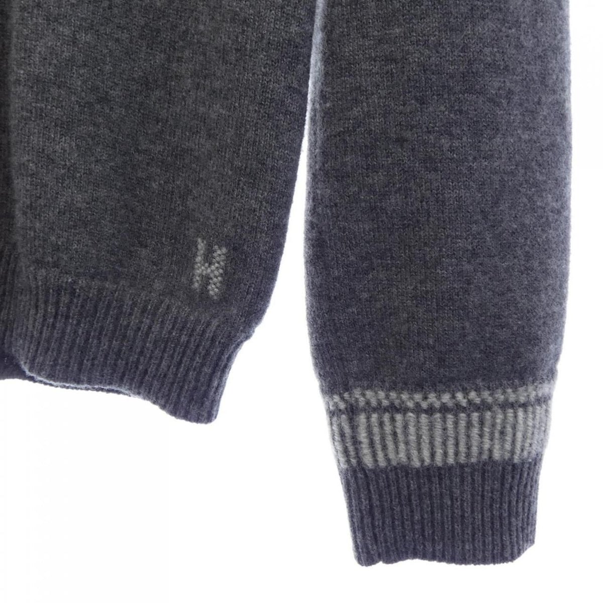 Hermes Knit Sweater Gray — view 6