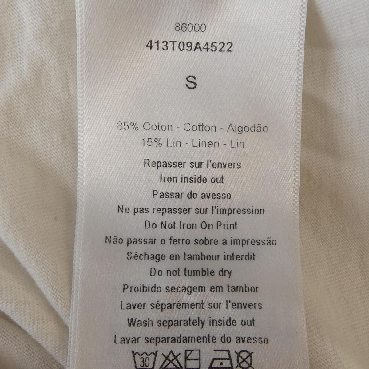 Dior T-Shirt White — view 3