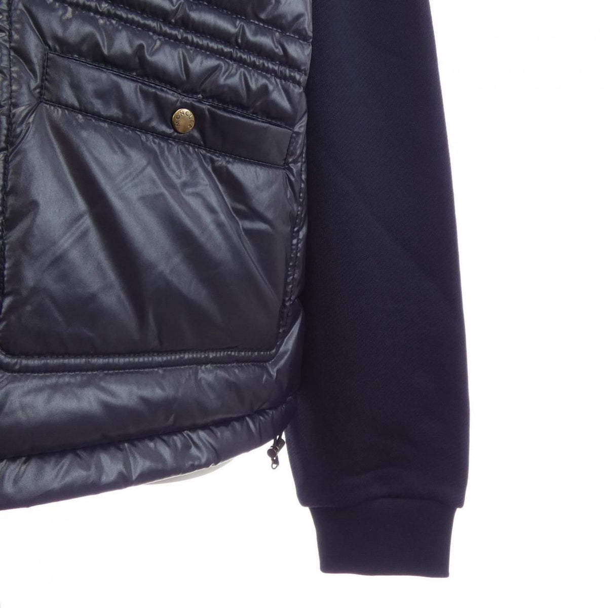 Moncler Down Jacket Navy — view 7