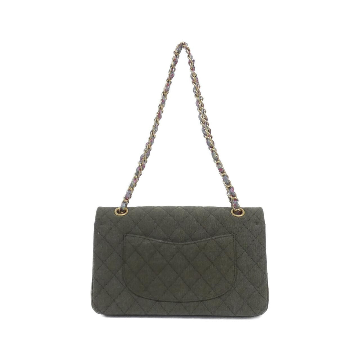 Chanel Shoulder Bag Khaki — view 2