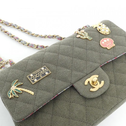Chanel Shoulder Bag Khaki — view 7