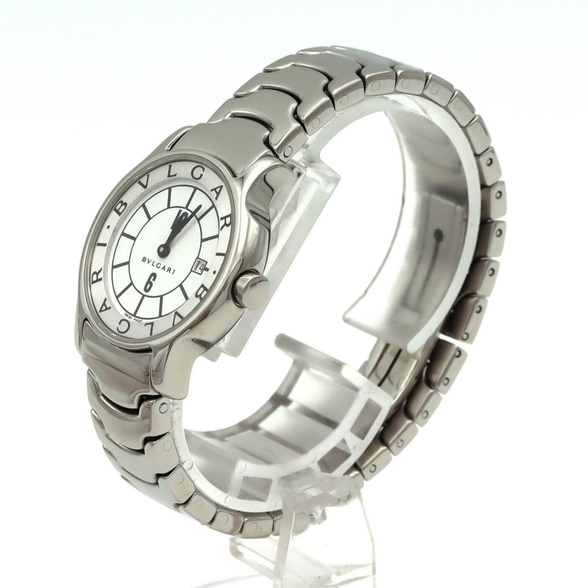 Bvlgari Bulgari Solotempo SS Quartz Watch — view 2