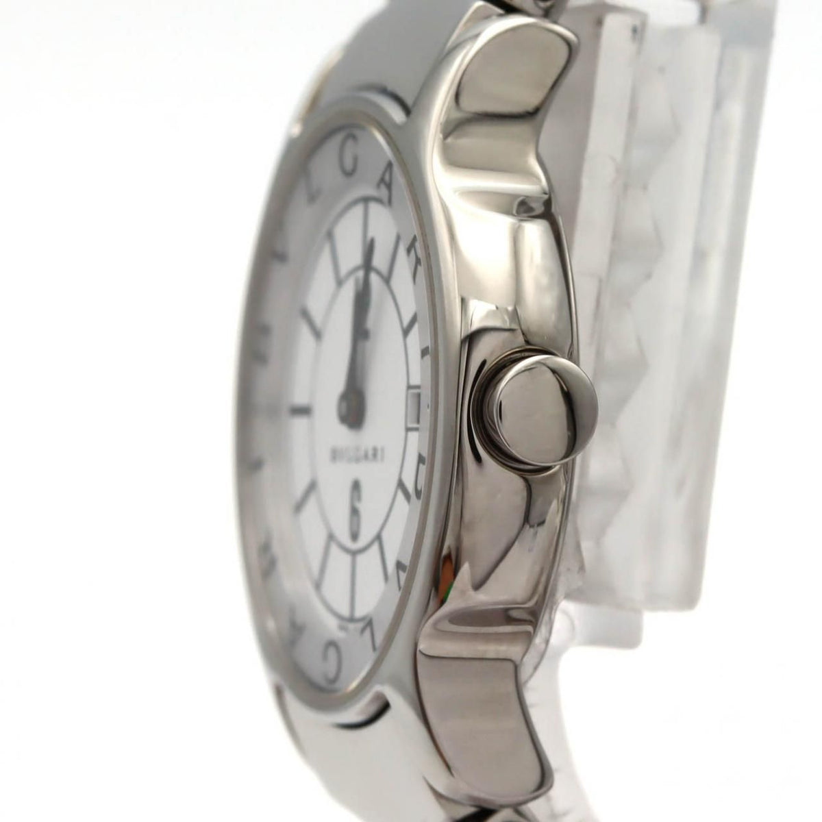 Bvlgari Bulgari Solotempo SS Quartz Watch — view 3