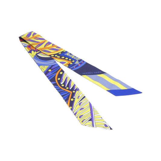 Hermes le Jardin de la Maharani Twilly Scarf