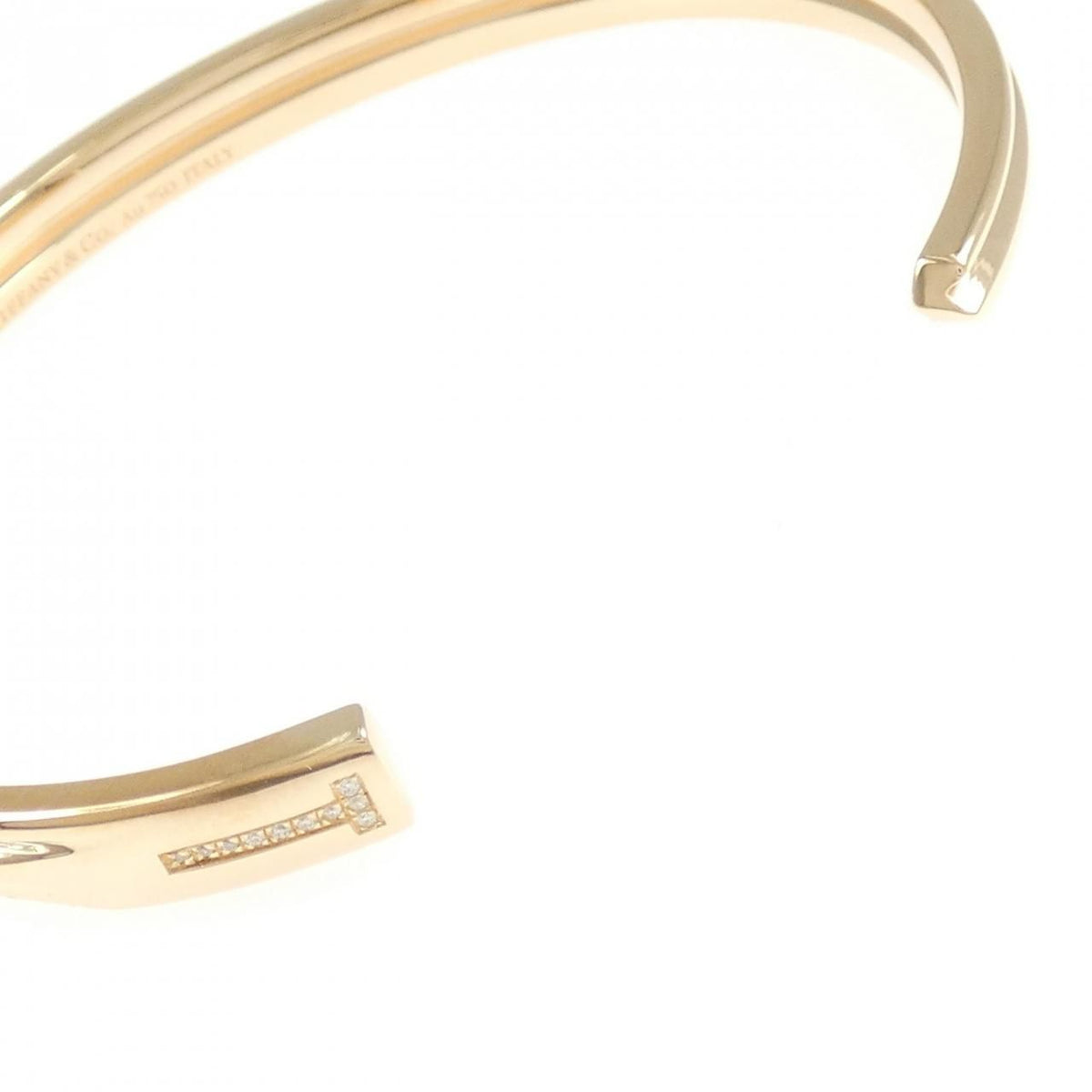 Tiffany & Co Diamond Bangle Bracelet — view 2