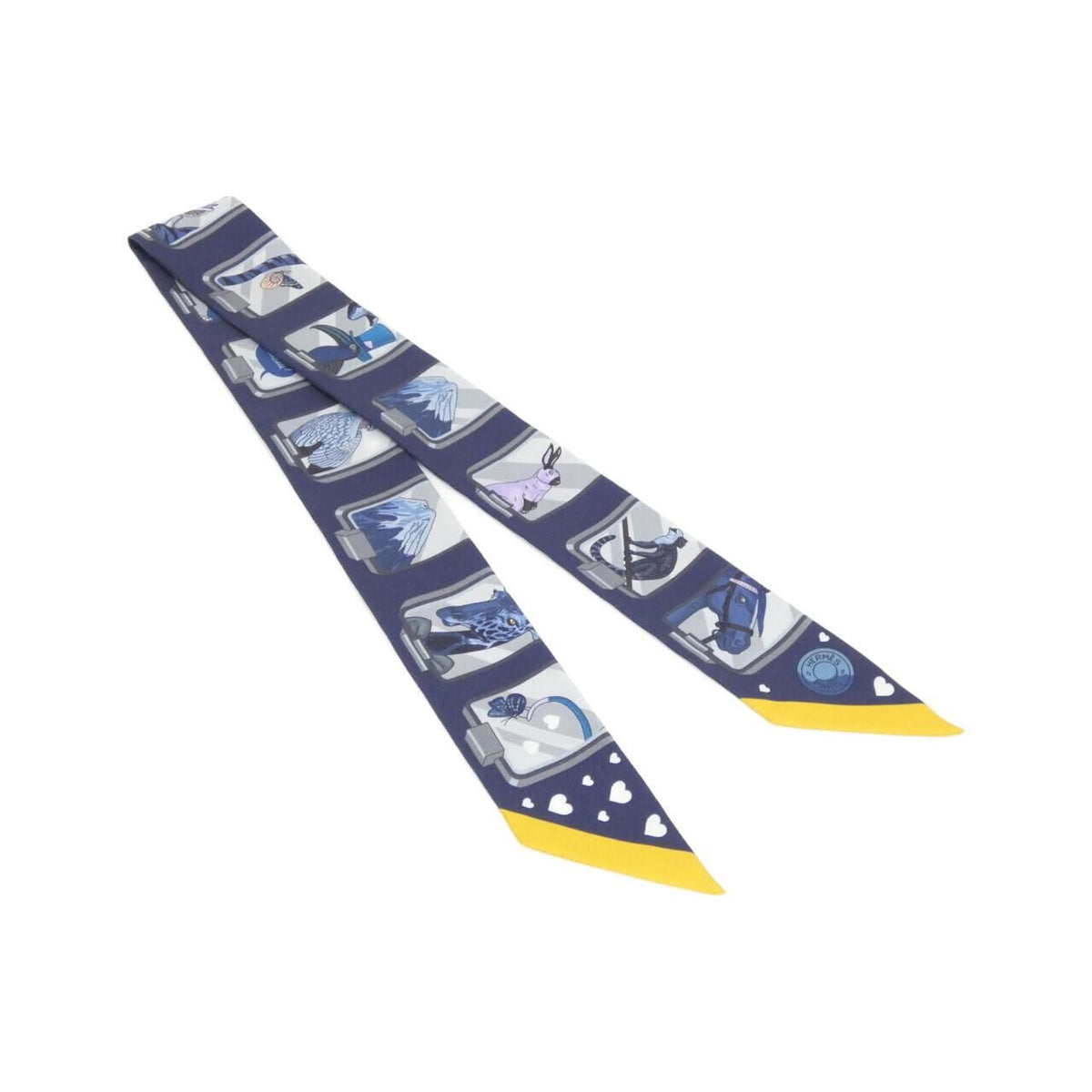 Hermes Story Twilly Scarf
