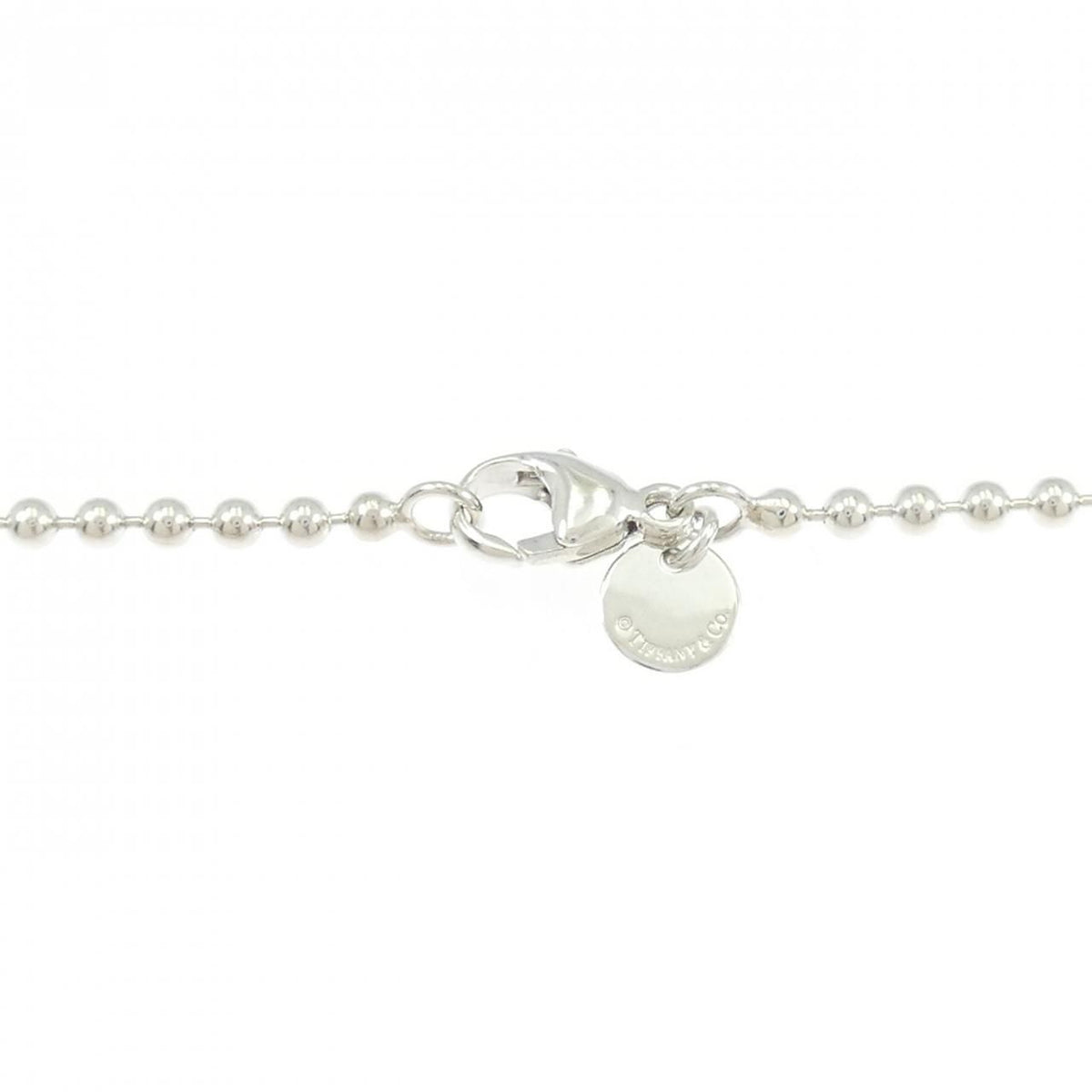 Tiffany & Co Coin Edge Dog Tag Necklace — view 5