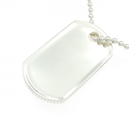 Tiffany & Co Coin Edge Dog Tag Necklace — view 4