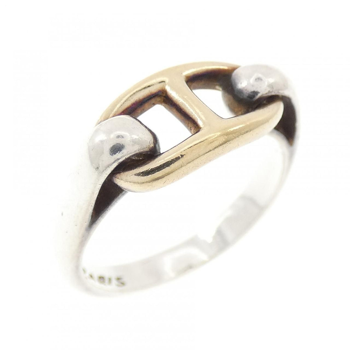 Hermes Vintage Chaine D'ancre Ring