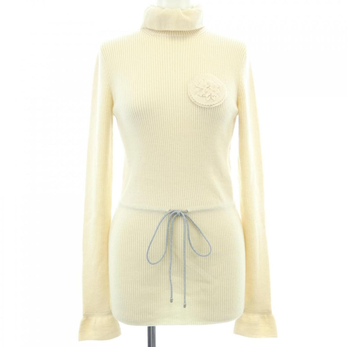 Chanel Knit Sweater Beige