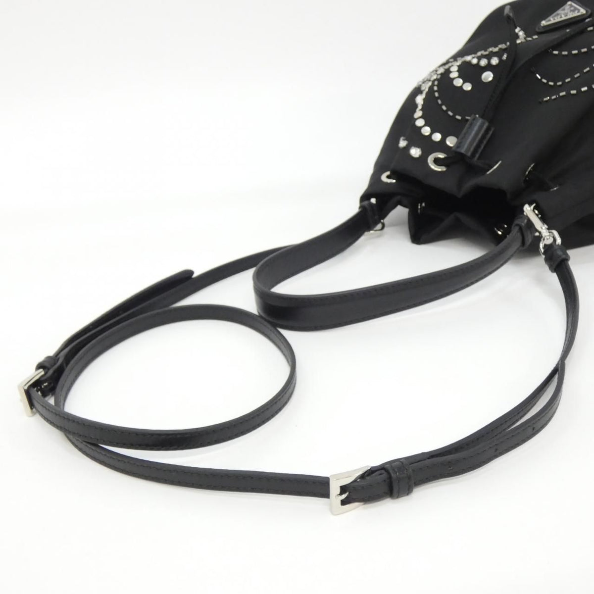 Prada Bag Handbag Silver — view 5