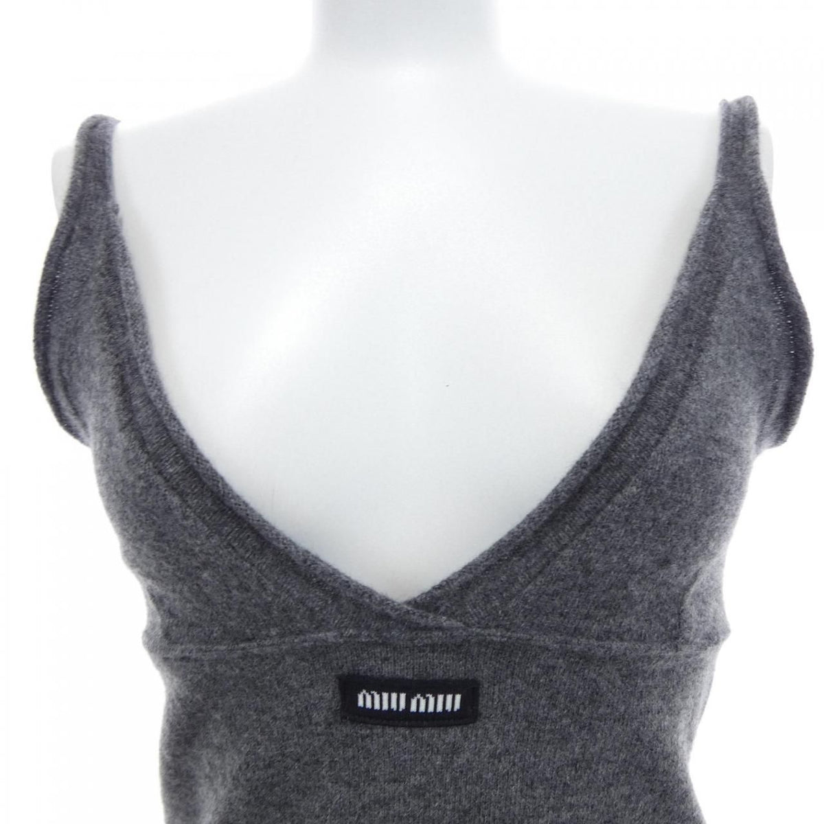 Miu Miu Cashmere Tank Dress — view 5
