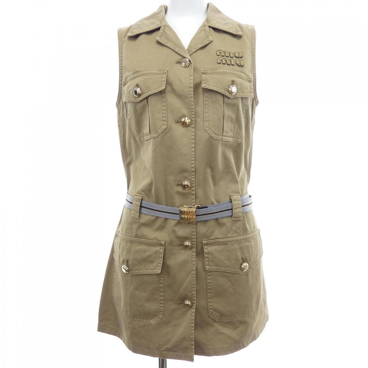 Miu Miu Dress Beige