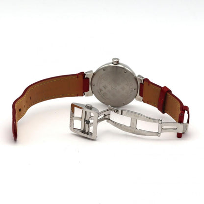 Louis Vuitton Tambour Lug D SS Quartz Watch — view 6