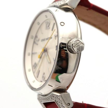 Louis Vuitton Tambour Lug D SS Quartz Watch — view 3
