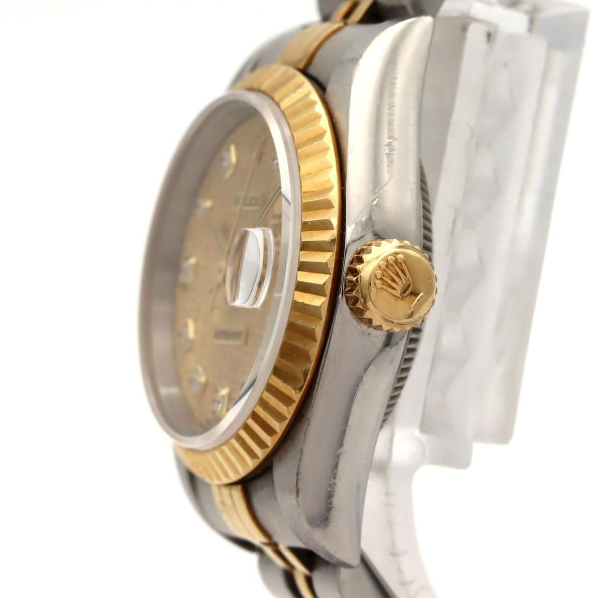 Rolex Datejust Stainless Steel Yellow Gold Automatic — view 3