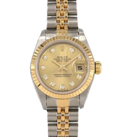 Rolex Datejust Stainless Steel Yellow Gold Automatic