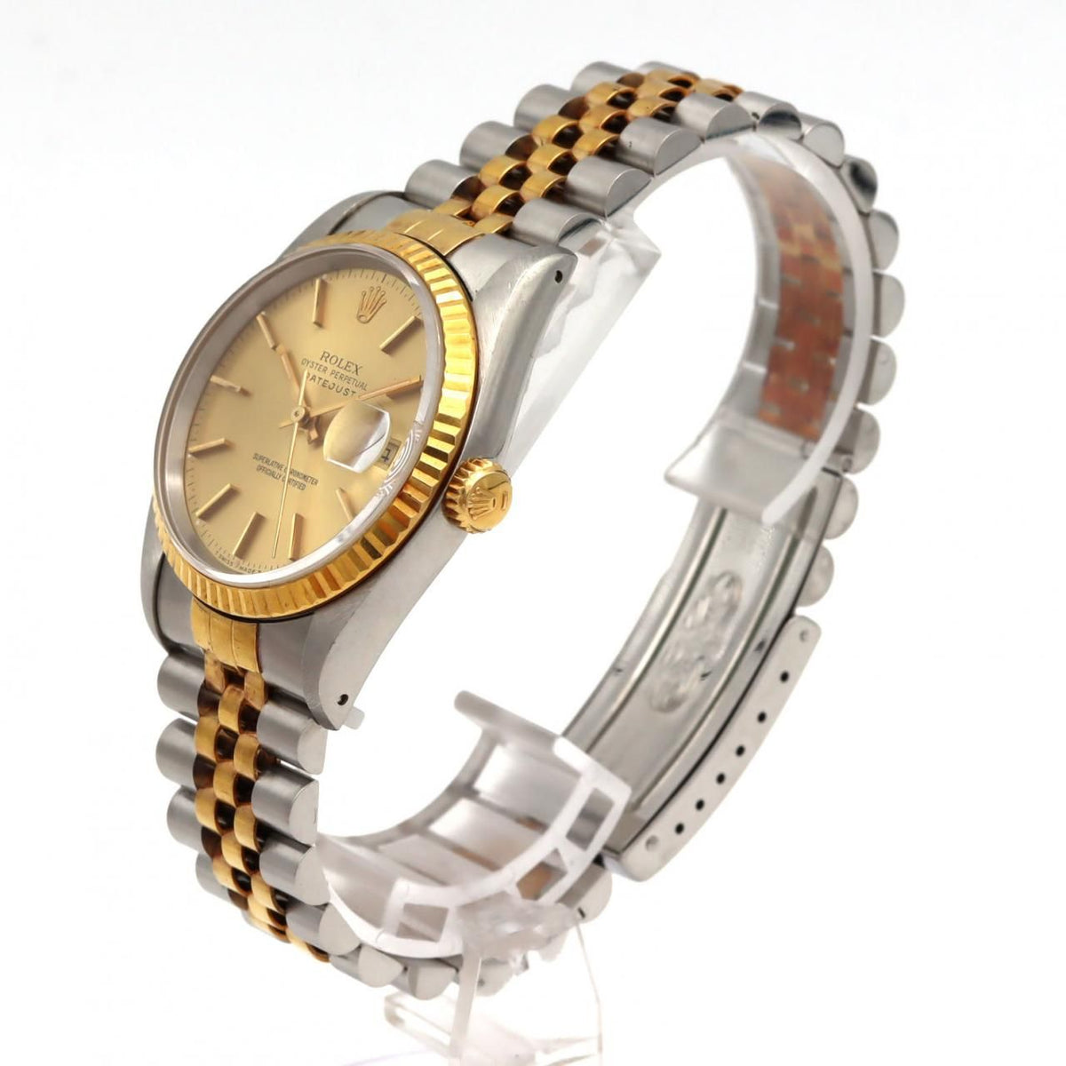Rolex Datejust Stainless Steel Yellow Gold Automatic — view 2