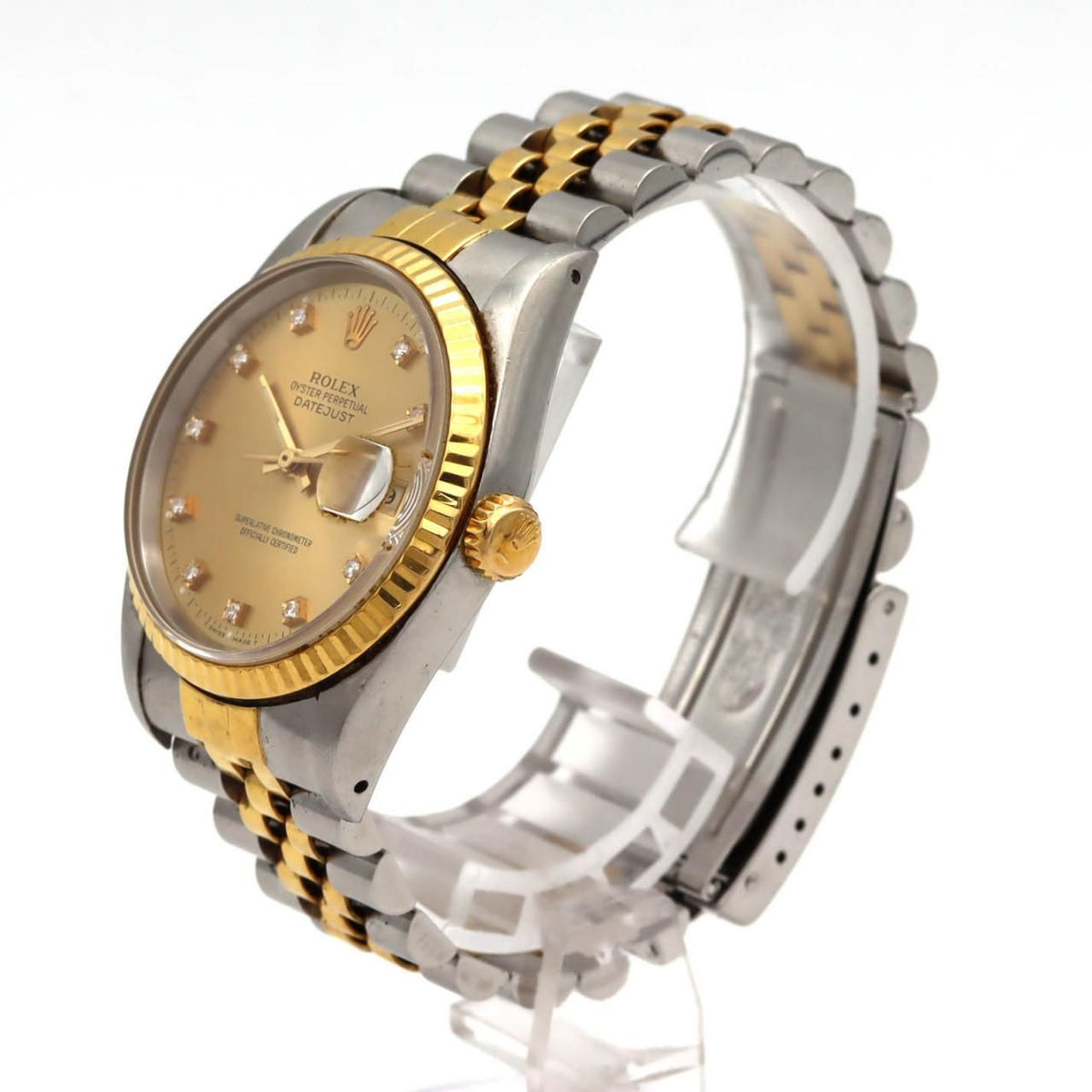 Rolex Datejust Stainless Steel Yellow Gold Automatic — view 2