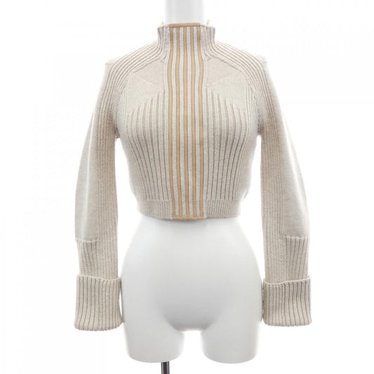 Hermes Knit Sweater Beige