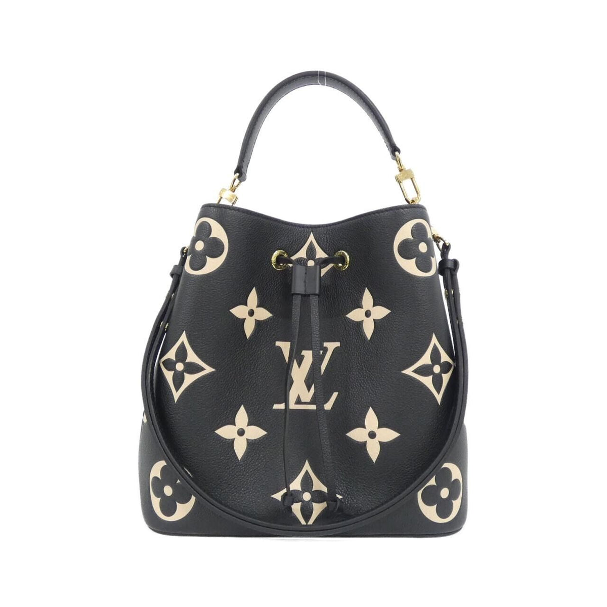Louis Vuitton Bicolor Monogram Empreinte Neo Noe MM Shoulder Bag