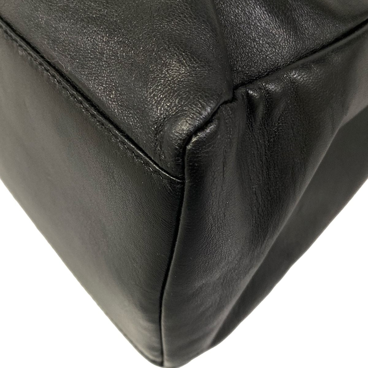 Prada Tote Bag Black Leather — view 6