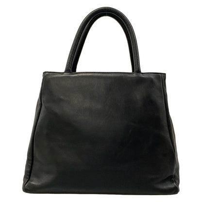 Prada Tote Bag Black Leather — view 3