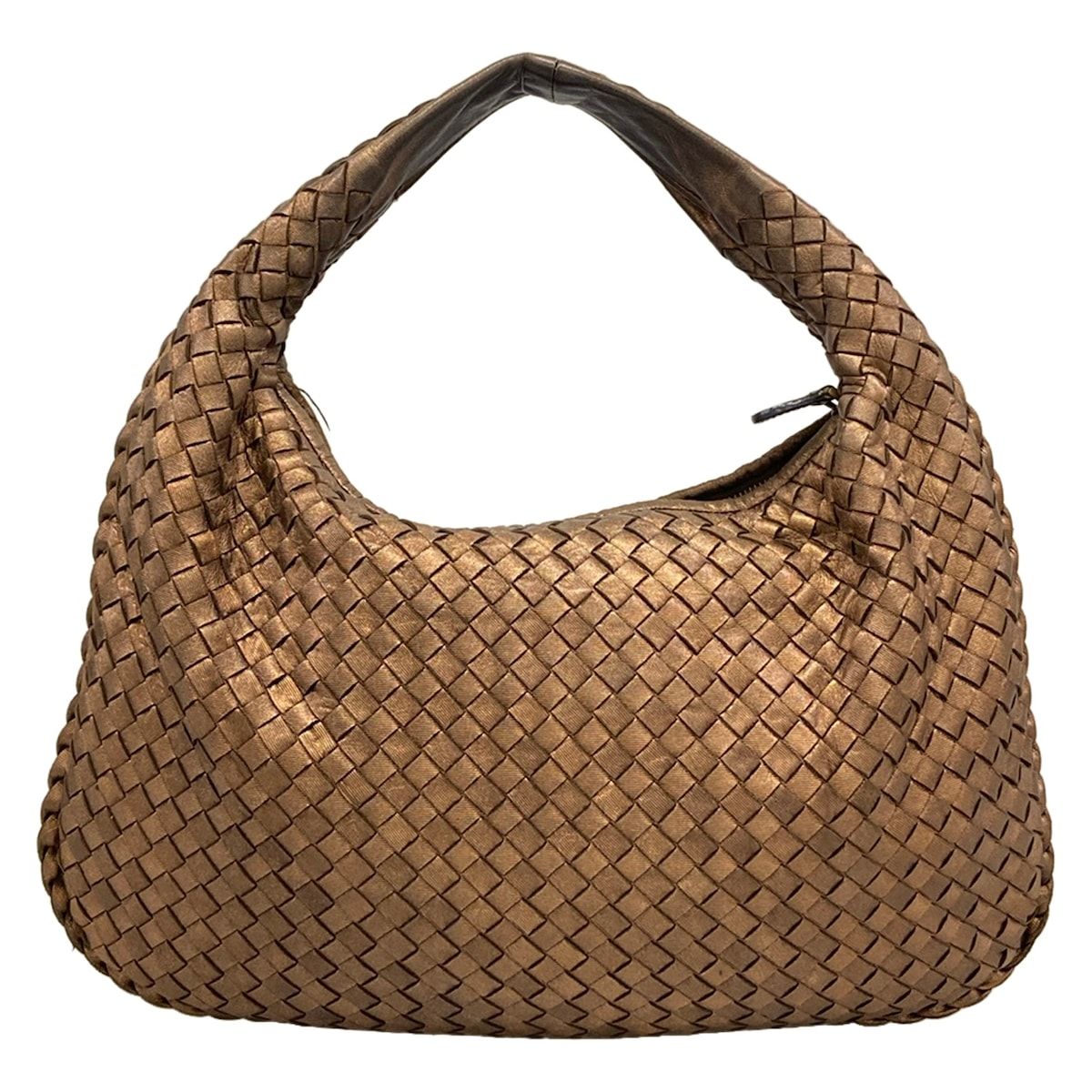 Bottega Veneta Shoulder Bag Intrecciato Blanc Leather — view 3