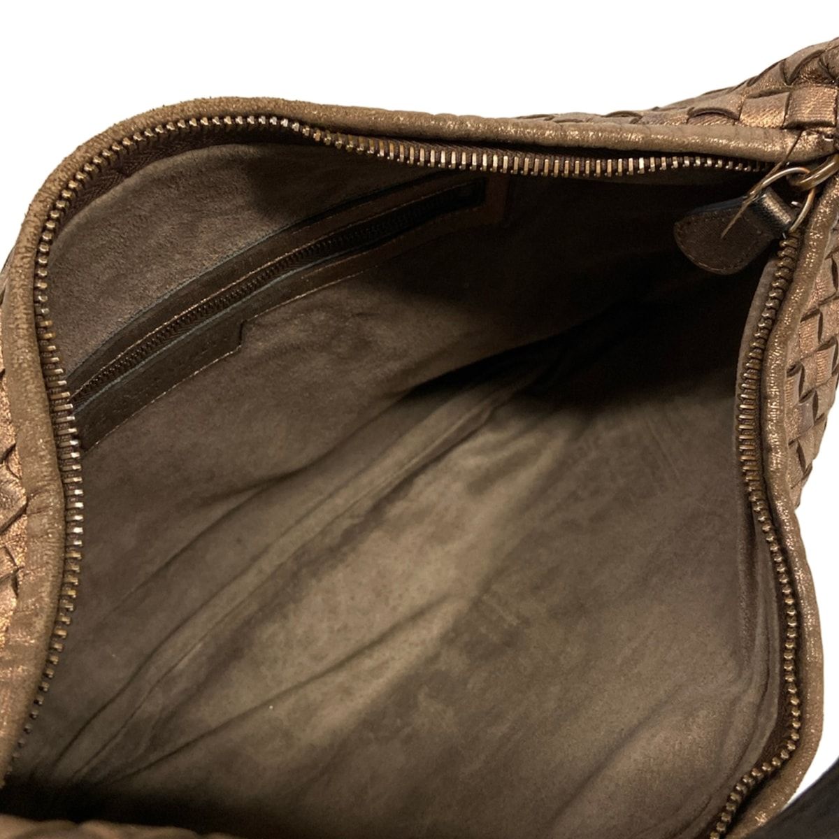 Bottega Veneta Shoulder Bag Intrecciato Blanc Leather — view 7