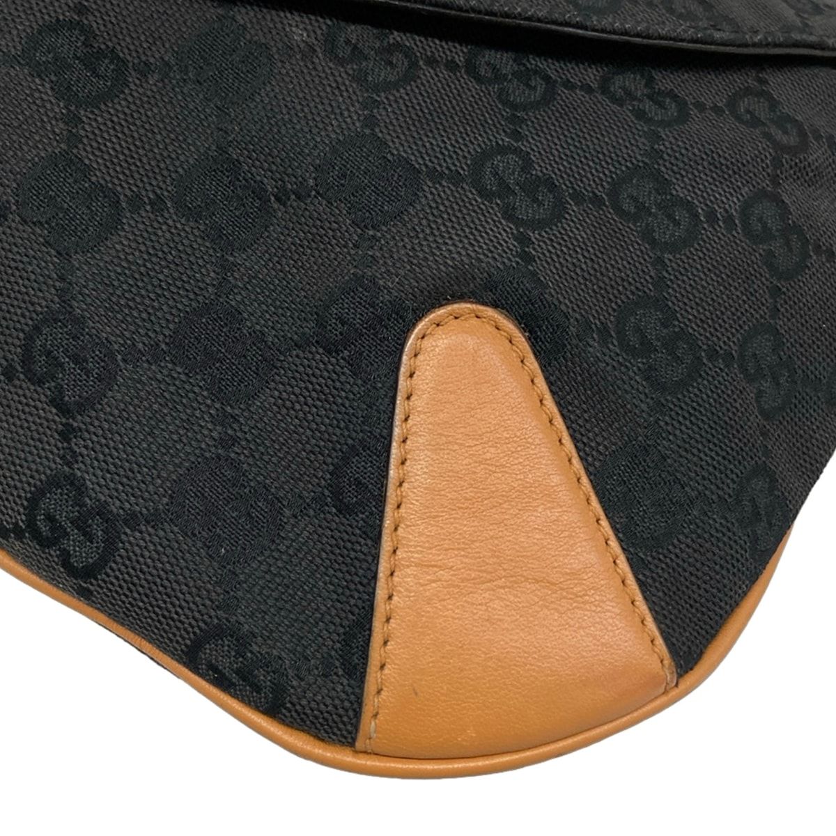 Gucci Shoulder Bag Horsebit Navy Leather — view 6