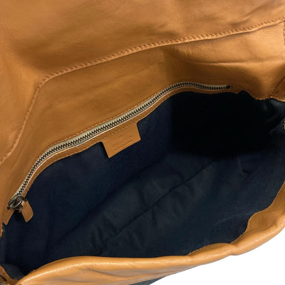 Gucci Shoulder Bag Horsebit Navy Leather — view 7