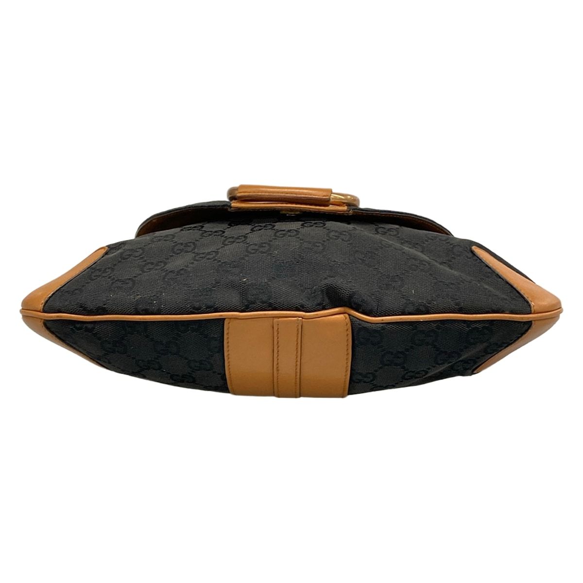 Gucci Shoulder Bag Horsebit Navy Leather — view 5