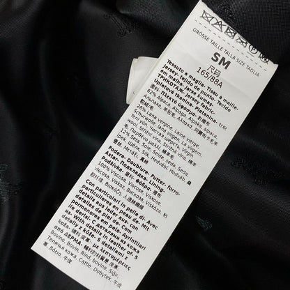 Max Mara Poncho SM New Ababo Teddy Bear Cape Black Winter Wool Alpaca — view 5