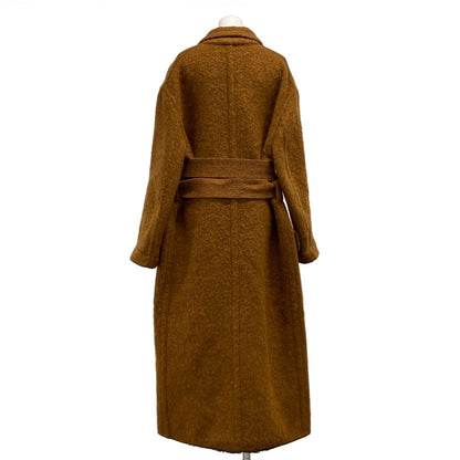 Loewe Coat S Dark Brown Long Sleeve — view 2