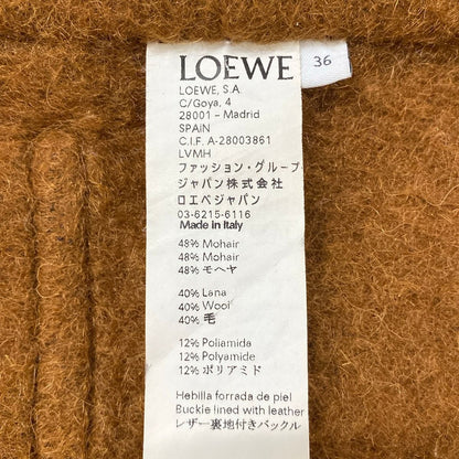 Loewe Coat S Dark Brown Long Sleeve — view 4