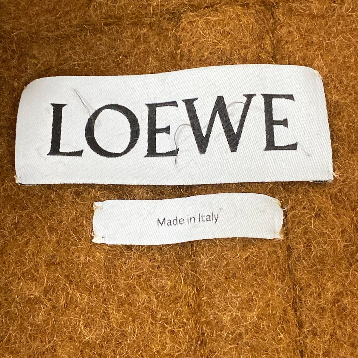 Loewe Coat S Dark Brown Long Sleeve — view 3