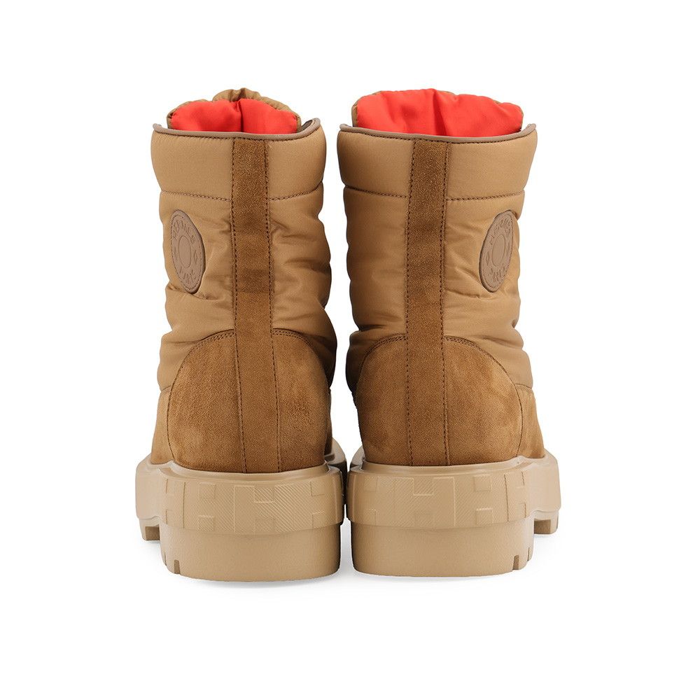Hermes Short Boots Nordic Fabric Chevre Velours — view 3