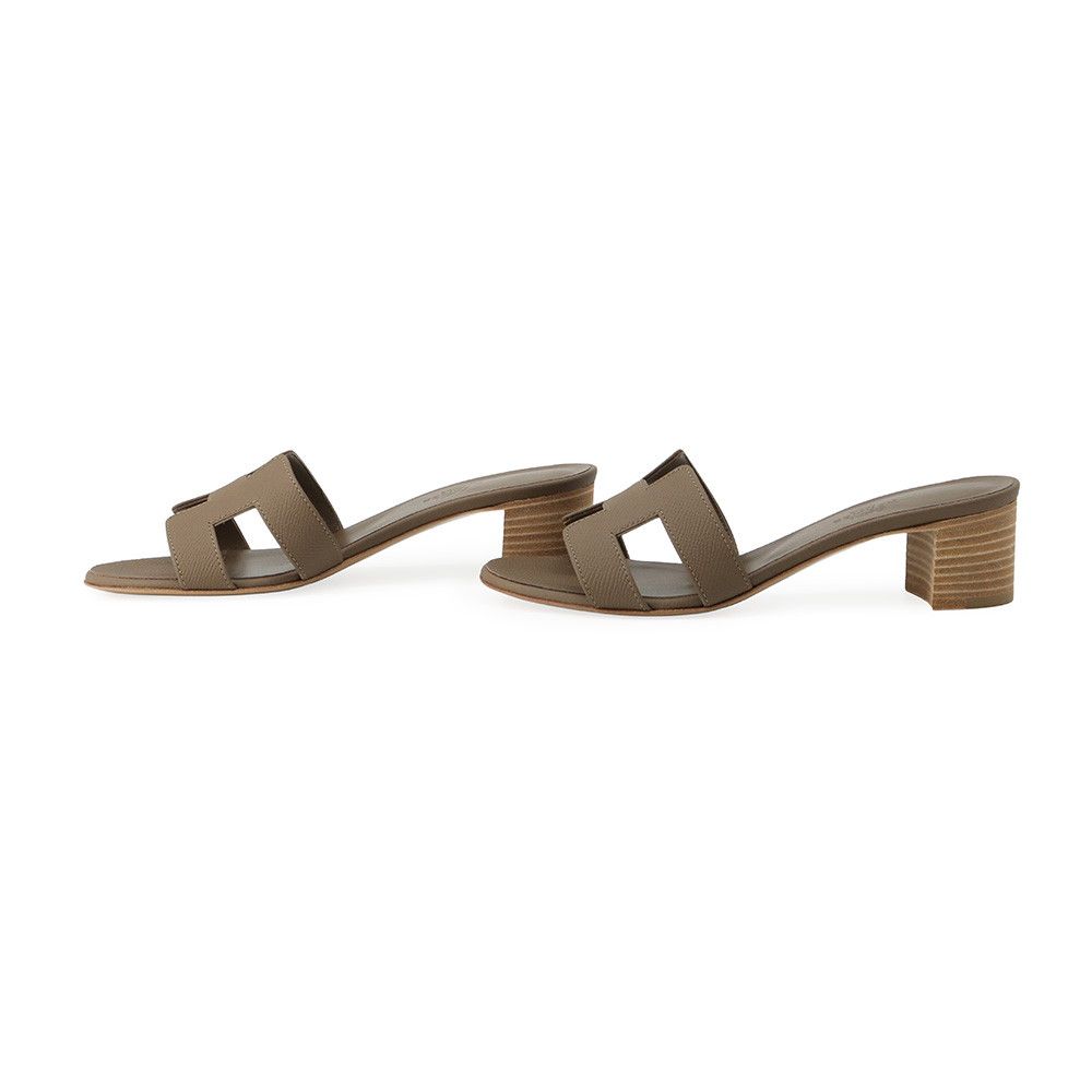 Hermes Sandals Oasis Gray — view 2