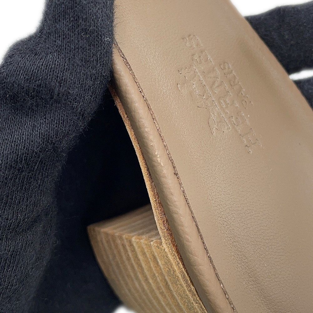 Hermes Sandals Oasis Gray — view 7