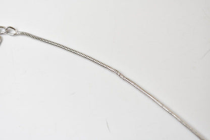 Dior Necklace D Logo Silver — view 4