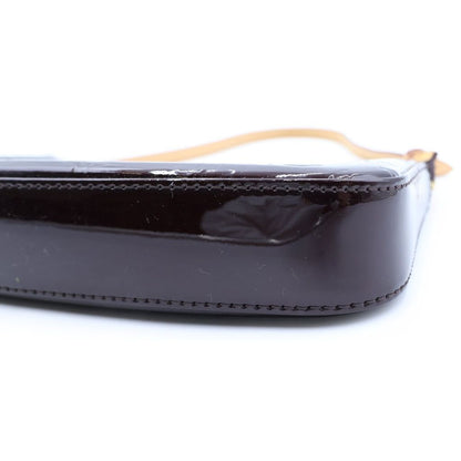 Louis Vuitton Pochette Accessoires Pouch Monogram Vernis Amarante — view 5
