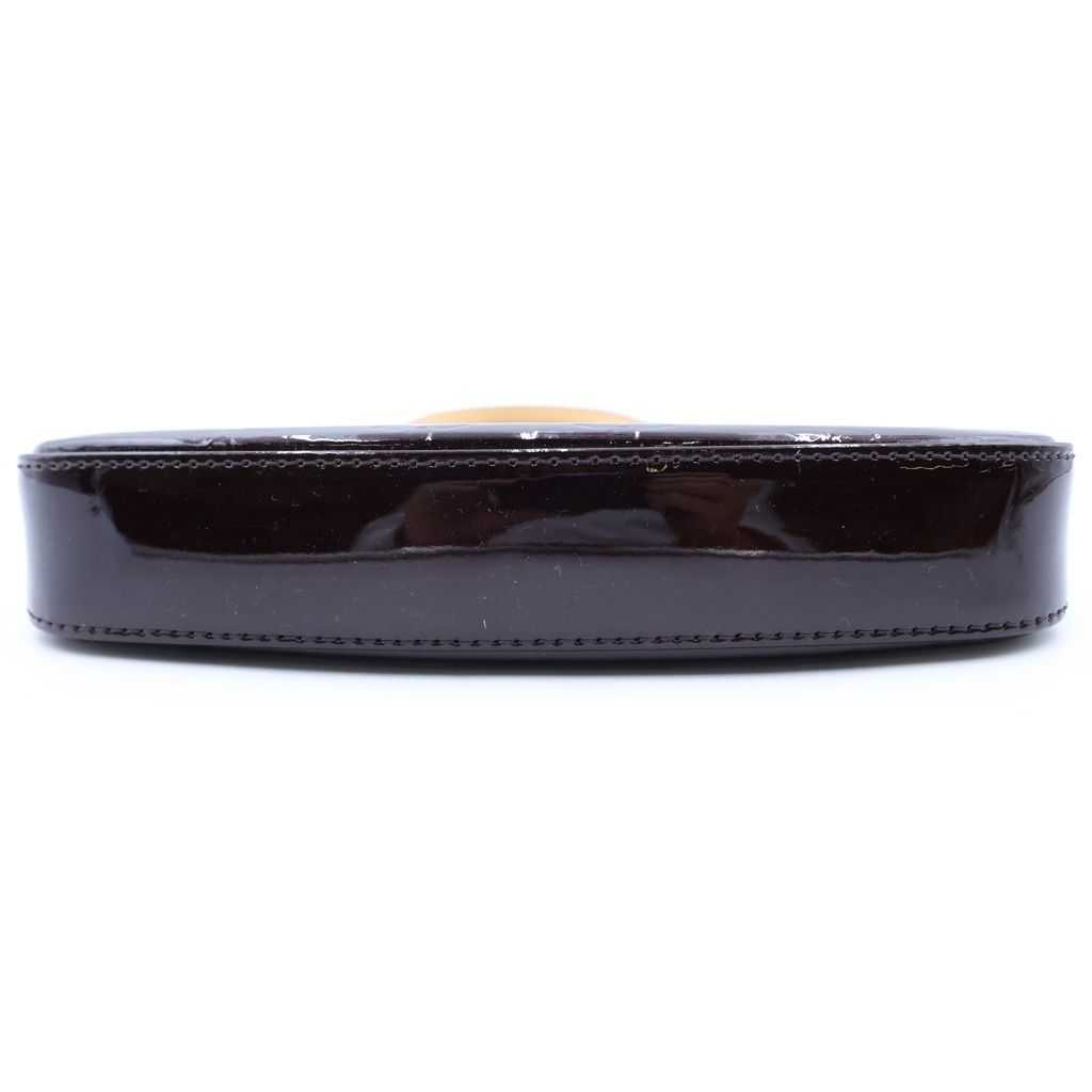 Louis Vuitton Pochette Accessoires Pouch Monogram Vernis Amarante — view 4