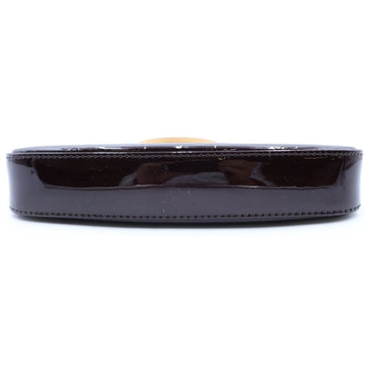 Louis Vuitton Pochette Accessoires Pouch Monogram Vernis Amarante — view 4