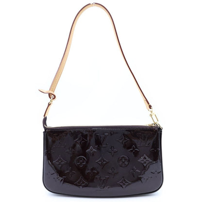 Louis Vuitton Pochette Accessoires Pouch Monogram Vernis Amarante — view 2