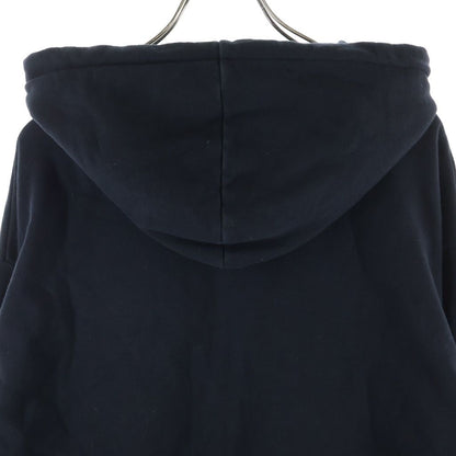 Celine Front Logo Zip Up Pullover Sweatshirt Hoodie Black — view 4